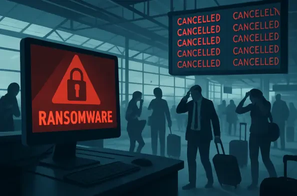 Airport Chaos Exposes Surge in Bold Ransomware Attacks